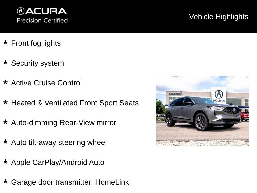 Certified 2024 Acura MDX A-Spec AWD/4WD image 21