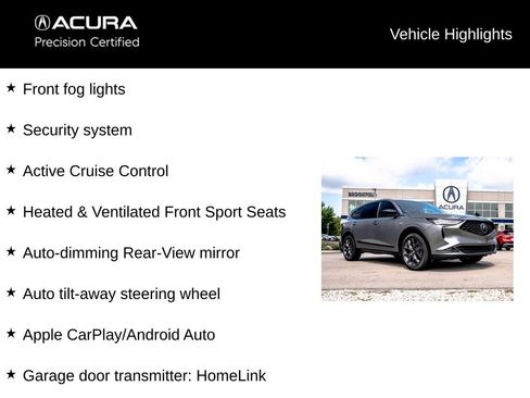 Certified 2024 Acura MDX A-Spec AWD/4WD image 21