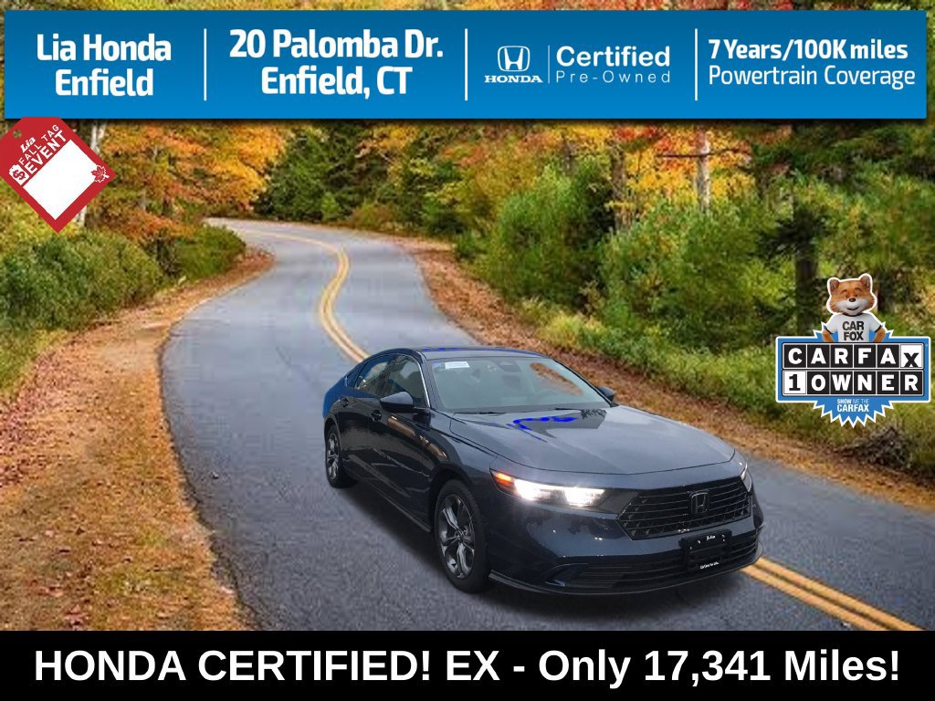 Certified 2024 Honda Accord EX image 1