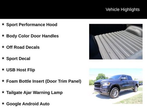 Used 2020 RAM 1500 Laramie w/ Sport Appearance Package AWD/4WD image 16