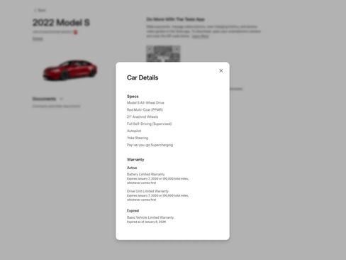 Used 2022 Tesla Model S Standard Range AWD/4WD image 3