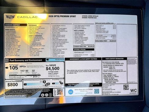 New 2026 Cadillac Optiq Sport 2 image 14