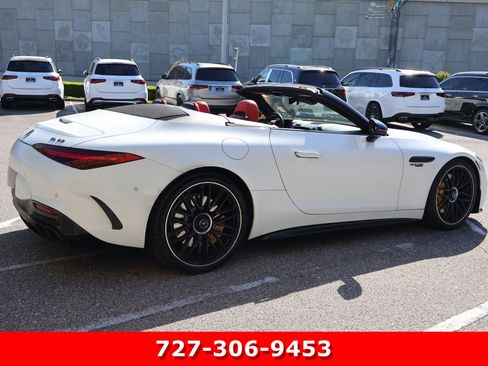 Used 2022 Mercedes-Benz SL 63 AMG 4MATIC w/ AMG Aerodynamic Package image 12