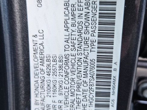 New 2025 Honda Accord Touring image 33