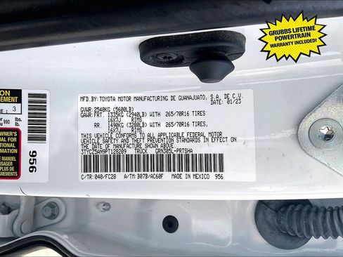 Used 2023 Toyota Tacoma 4x4 Double Cab w/ Trail Edition image 37