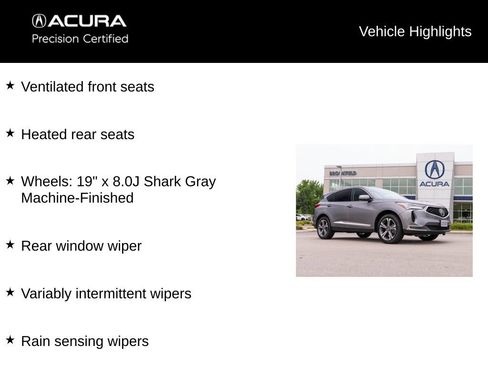 Certified 2023 Acura RDX AWD w/ Advance Package image 25