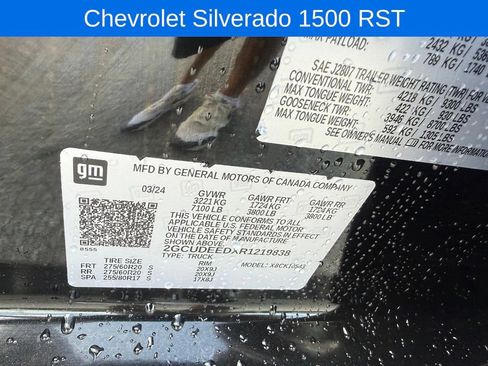 Used 2024 Chevrolet Silverado 1500 RST w/ Texas Edition Plus AWD/4WD image 19