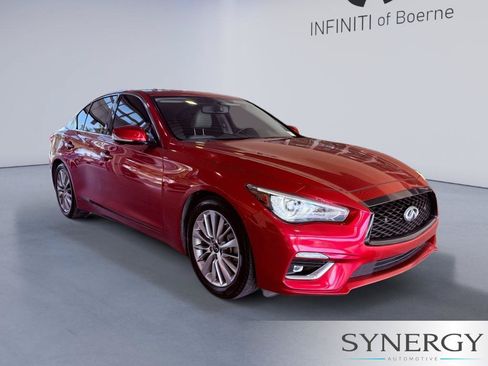 Used 2023 INFINITI Q50 Luxe w/ Cargo Package RWD image 3
