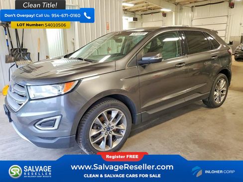 Used 2015 Ford Edge Titanium w/ Technology Package AWD/4WD image 1