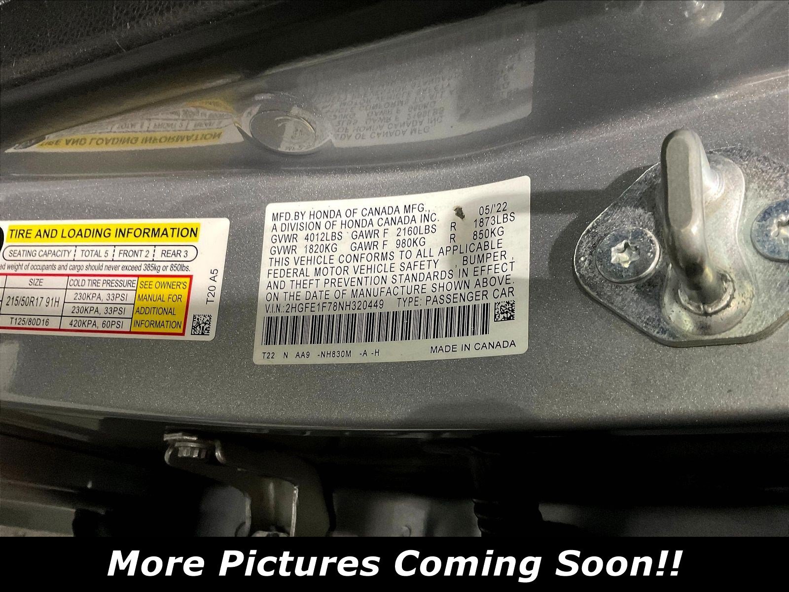 Used 2022 Honda Civic EX image 6