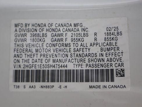 Used 2025 Honda Civic Si image 54