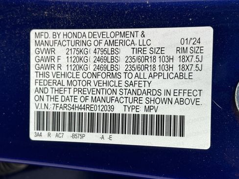 Certified 2024 Honda CR-V EX image 15