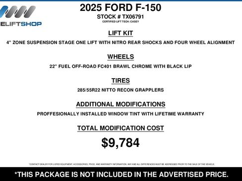 Used 2025 Ford F150 King Ranch w/ FX4 Off-Road Package image 2