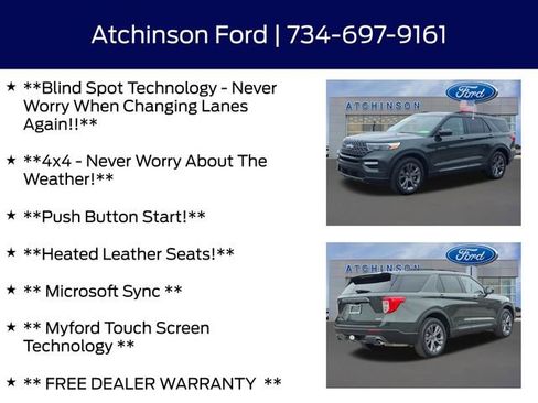 Certified 2023 Ford Explorer XLT w/ Equipment Group 202A image 9