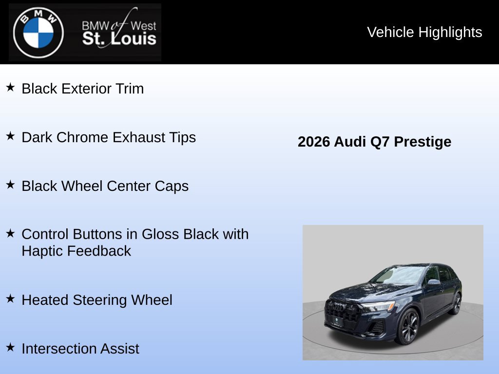 Used 2026 Audi Q7 3.0T Prestige AWD/4WD image 22