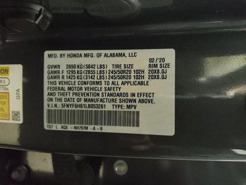 Used 2020 Honda Pilot Touring image 33