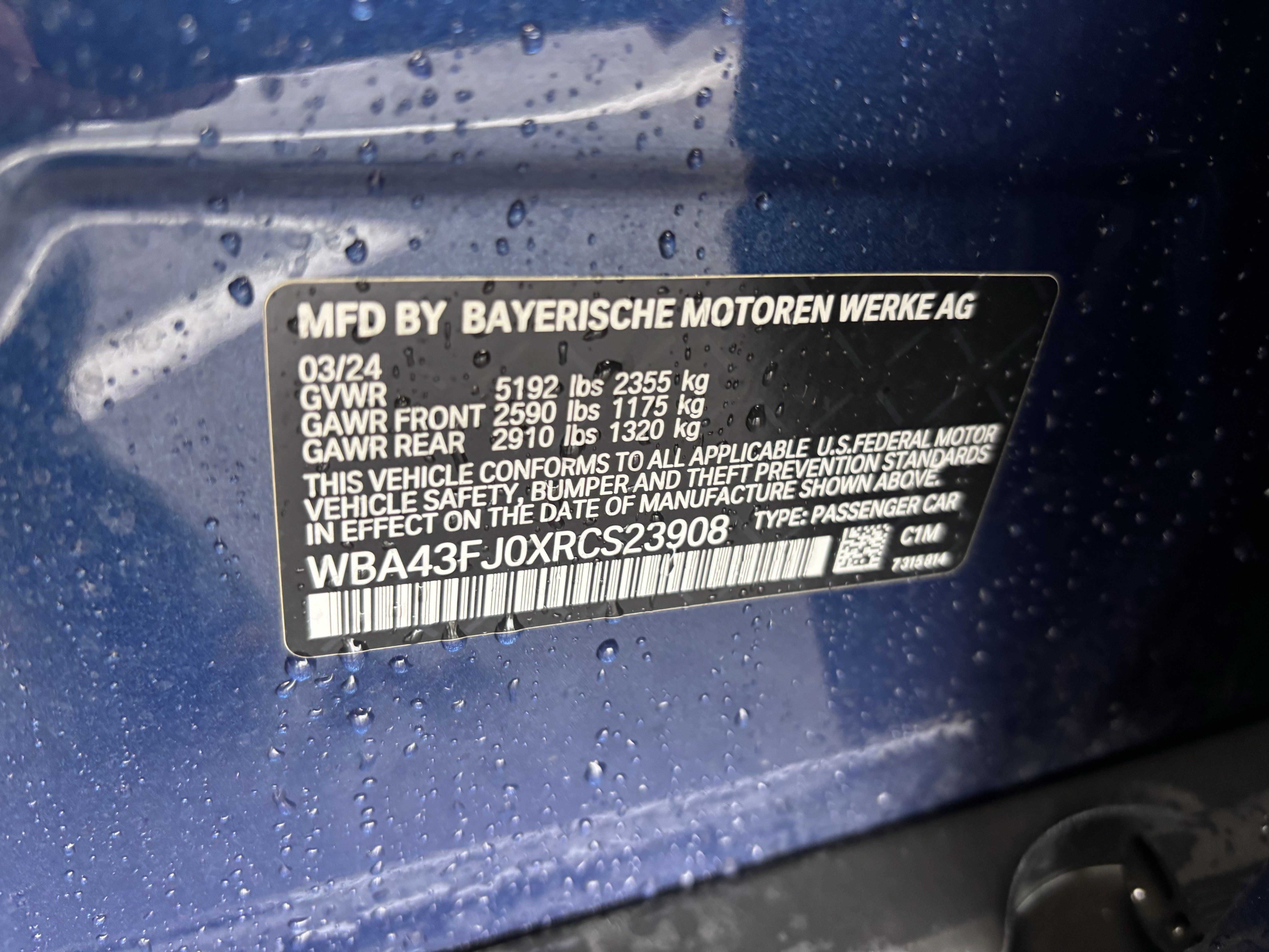 Certified 2024 BMW 530i RWD image 37