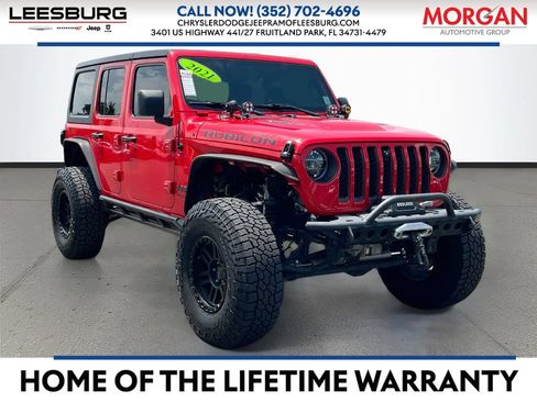 Used 2021 Jeep Wrangler Unlimited Rubicon AWD/4WD image 1