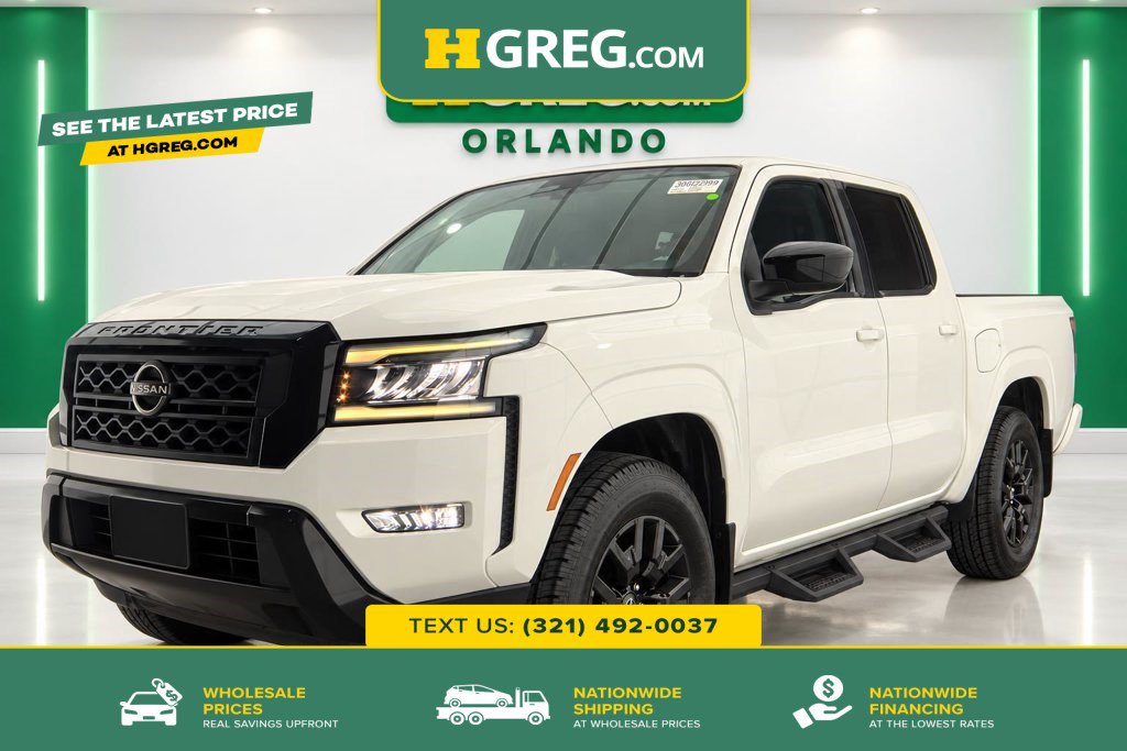 Used 2023 Nissan Frontier SV w/ Midnight Edition Package RWD image 1