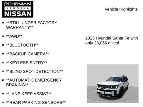 Used 2025 Hyundai Santa Fe XRT AWD/4WD image 8