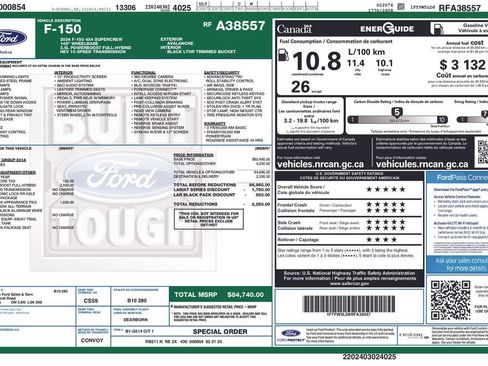 Used 2024 Ford F150 Lariat AWD/4WD image 34