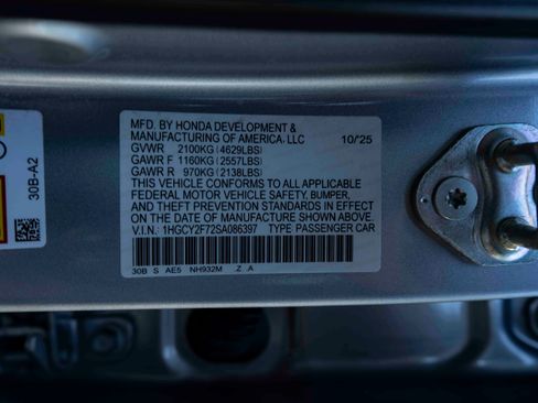 Used 2025 Honda Accord Sport image 46