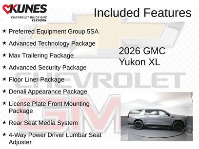 New 2026 GMC Yukon XL Denali w/ Advanced Technology Package