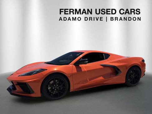 Used 2021 Chevrolet Corvette Stingray Preferred Cpe w/ Z51 Performance Package RWD image 1
