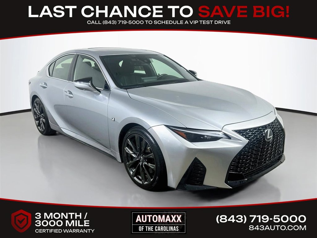 Used 2024 Lexus IS 350 F Sport w/ Navigation Package RWD image 1