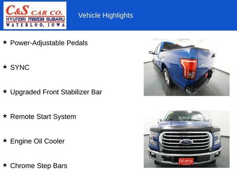 Used 2017 Ford F150 XLT w/ Equipment Group 302A Luxury RWD image 13