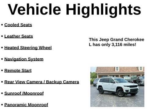 Used 2025 Jeep Grand Cherokee L Altitude AWD/4WD image 45