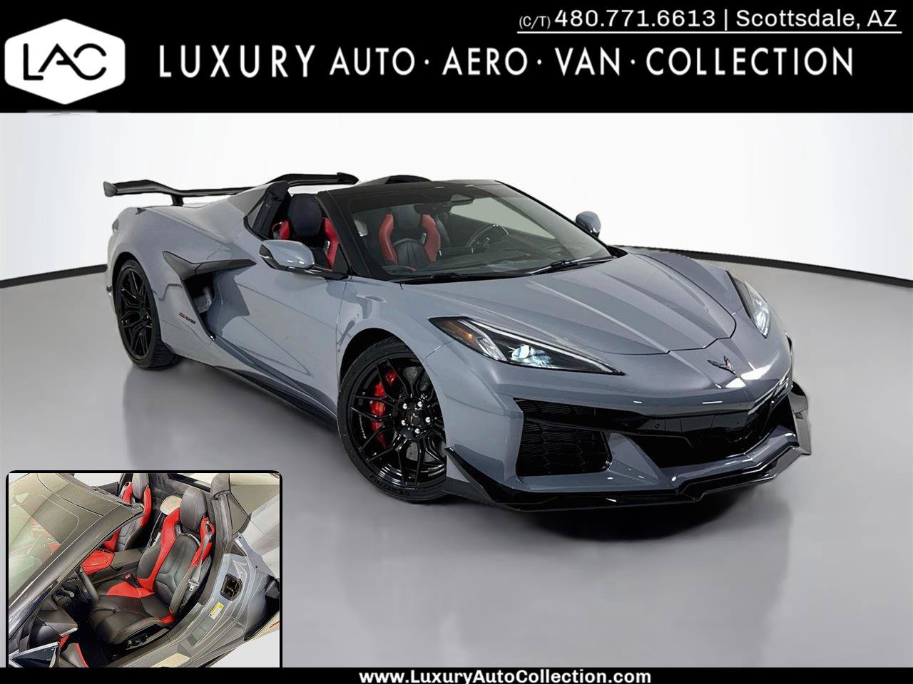 Used 2024 Chevrolet Corvette Z06 w/ Z07 Performance Package RWD image 1