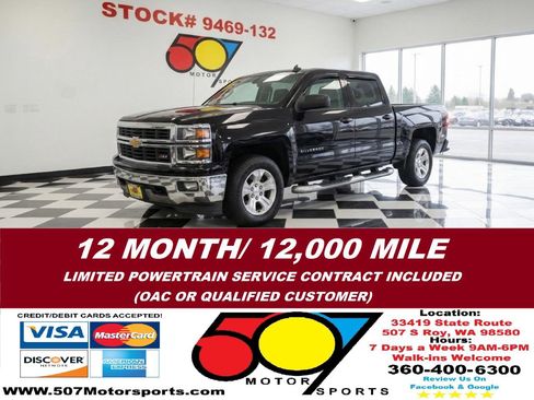 Used 2014 Chevrolet Silverado 1500 LT w/ All Star Edition image 1