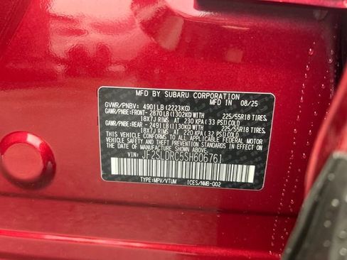 New 2025 Subaru Forester Limited image 16