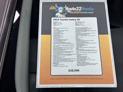 Used 2024 Toyota Camry SE w/ Cold Weather Package AWD/4WD image 40