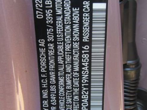 Used 2022 Porsche Taycan 4S image 53