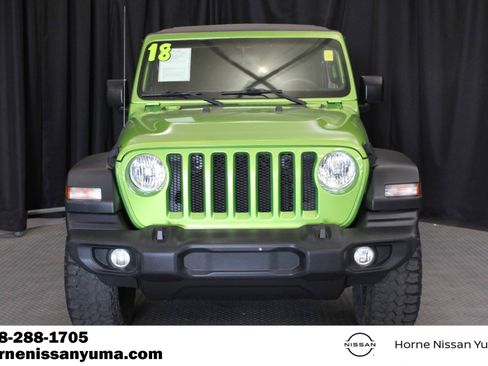 Used 2018 Jeep Wrangler Unlimited Sport AWD/4WD image 2