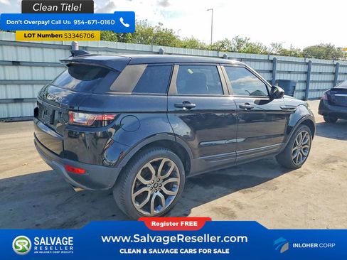 Used 2017 Land Rover Range Rover Evoque SE AWD/4WD image 4