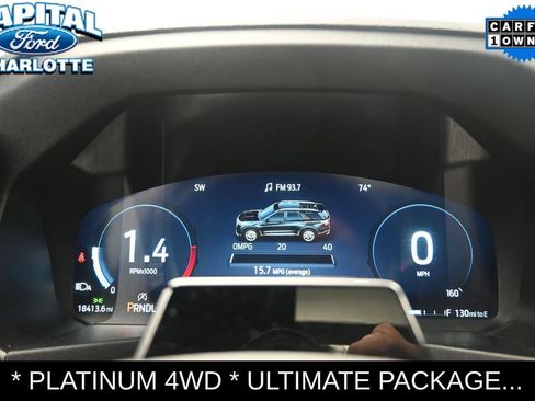 Used 2025 Ford Explorer Platinum w/ Ultimate Package AWD/4WD image 15