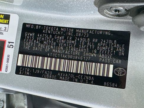 Used 2024 Toyota Camry LE FWD image 28