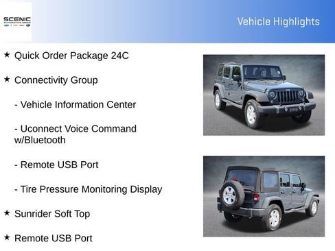Used 2016 Jeep Wrangler Unlimited Sport w/ Connectivity Group AWD/4WD image 5