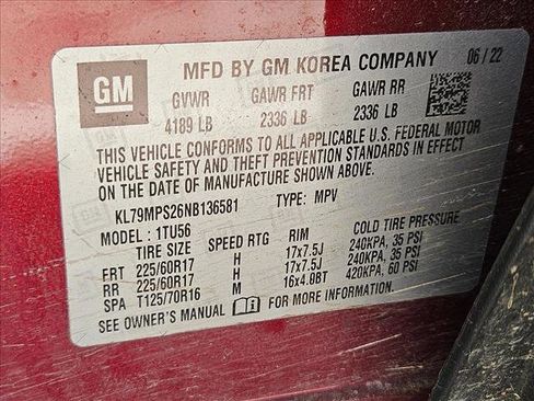 Used 2022 Chevrolet TrailBlazer LT w/ Convenience Package image 21