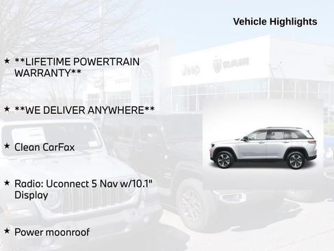 Used 2024 Jeep Grand Cherokee Limited 4xe AWD/4WD image 5