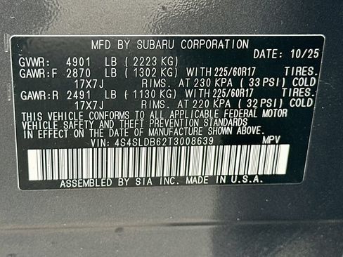 Certified 2026 Subaru Forester Premium AWD/4WD image 26