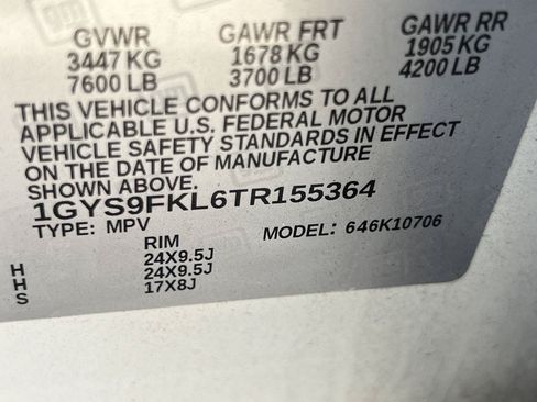 Used 2026 Cadillac Escalade Sport w/ Touring Package AWD/4WD image 12