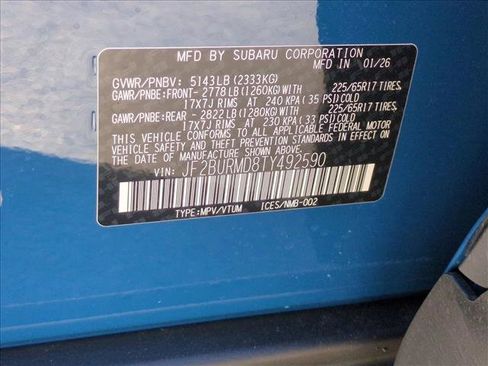 New 2026 Subaru Outback Wilderness AWD/4WD image 17