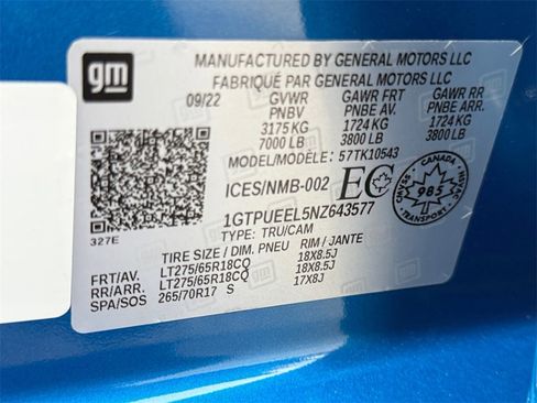 Used 2022 GMC Sierra 1500 AT4 image 32