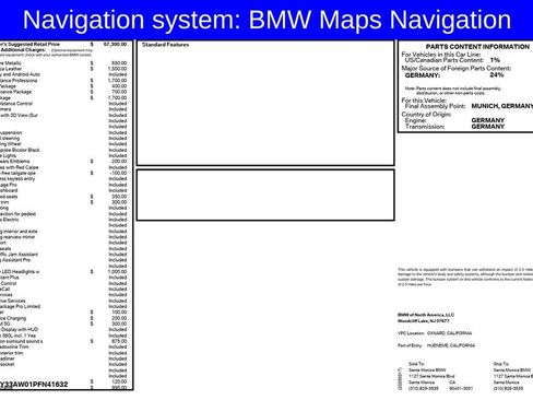 Used 2023 BMW i4 M50 AWD/4WD image 4