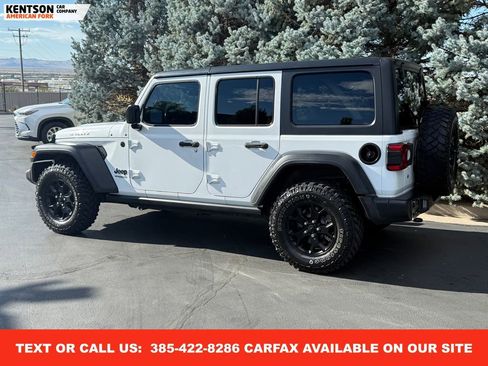 Used 2020 Jeep Wrangler Unlimited Willys image 5