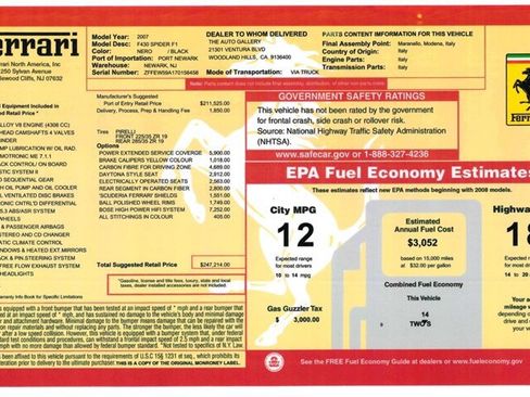 Used 2007 Ferrari F430 Coupe RWD image 2